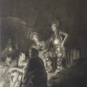 Rembrandt van Rijn Saint Pierre au milieu des valets du grand prêtre Hélio 1898