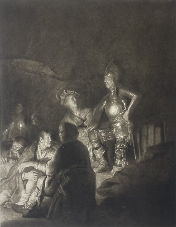 Rembrandt van Rijn Saint Pierre au milieu des valets du grand prêtre Hélio 1898