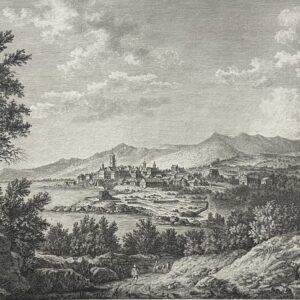 Corse Bastia Gravure d’après Daubigny vers 1780