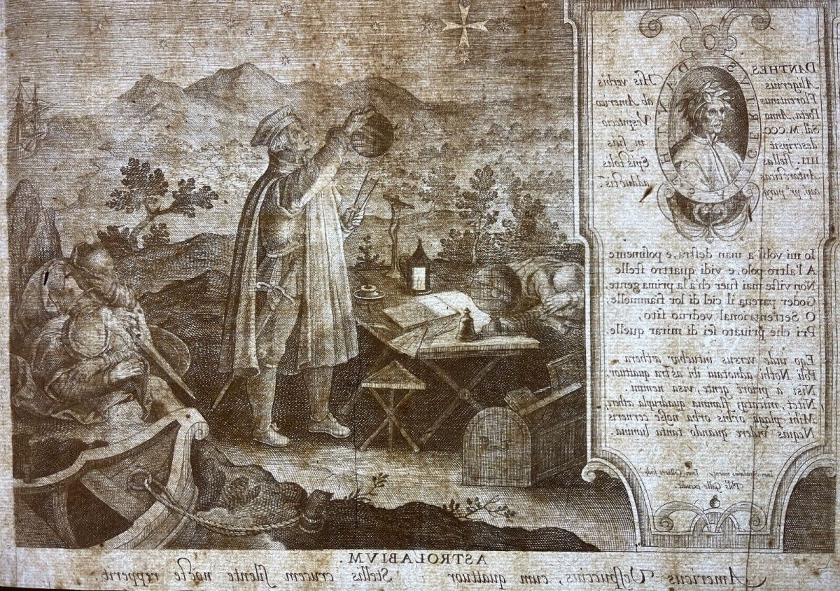 Philippe Galle Jan van der Straet Jan Collaert Amerigo Vespucci astrolabe 1595 – Image 7