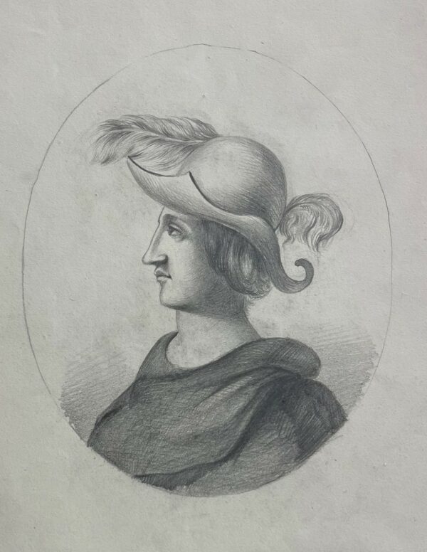 Raymond-Bérenger Raimond Berenguier comte médiéval de Provence Dessin vers 1850