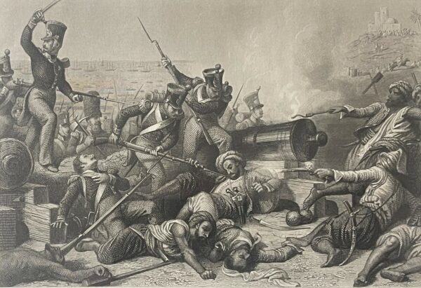 Algérie Prise d'Alger 1830 émir Abdelkader duc d'Aumale gravure Girardet C 1837