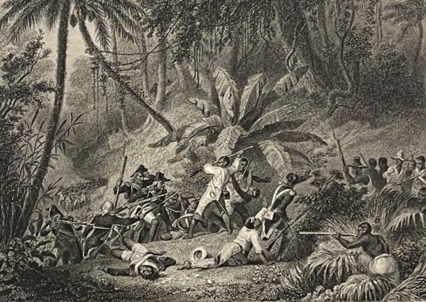 Bataille Ravine 1802 à Couleuvres rétablissement esclavagisme esclave 1836 Haïti