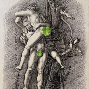 Andrea Mantegna (1431–1506) Hercule et Antée impression Amand Durand c 1880