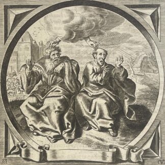 Riche et Pauvre composition morale XVIIe Jacob Cats Adriaen van de Venne XVIIe