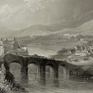 Irlande Bray au sud de Dublin d'après William Henry Bartlett c 1859