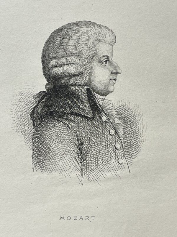 Wolfgang Amadeus Mozart 1756-1791 compositeur Musique Autriche