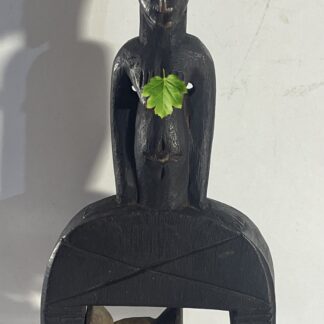Côte d’Ivoire Baoulé Poulie de métier à tisser anthropomorphe ancienne Pulley