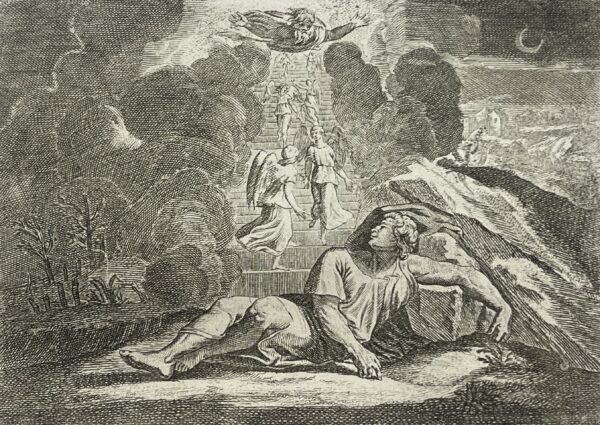 ÉCHELLE DE JACOB French Engraving c 1810