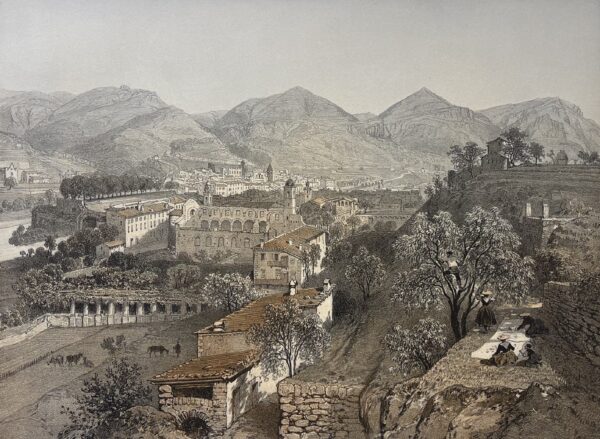 SOSPEL Col de Braus et Vallée de la Bevera Benoist 1864 Alpes-Maritimes