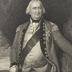 Charles Cornwallis (1738-1805) American Revolution British General Engraving