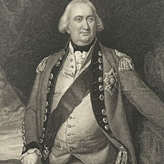 Charles Cornwallis (1738-1805) American Revolution British General Engraving