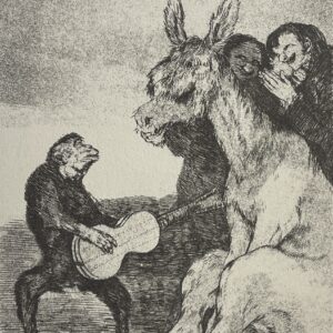 Francisco Goya (1746-1828) Bravísimo! héliogravure 1970 Espagna Spain Engraving