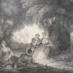 Antoine Watteau (1664-1721) Les Agréments de l’Été Jacques de Favannes c 1730