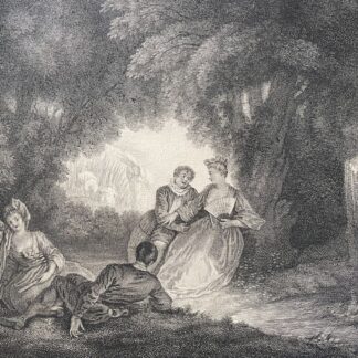 Antoine Watteau (1664-1721) Les Agréments de l’Été Jacques de Favannes c 1730