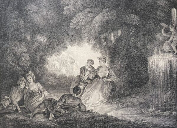 Antoine Watteau (1664-1721) Les Agréments de l’Été Jacques de Favannes c 1730