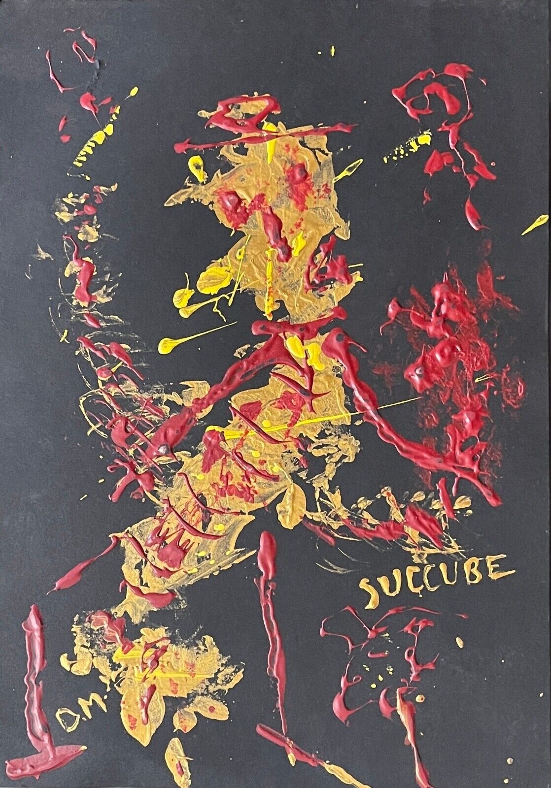 Art vaudou Brésil Succube démon judéo-chrétien féminin voodoo Vaudun Art Brut – Image 3