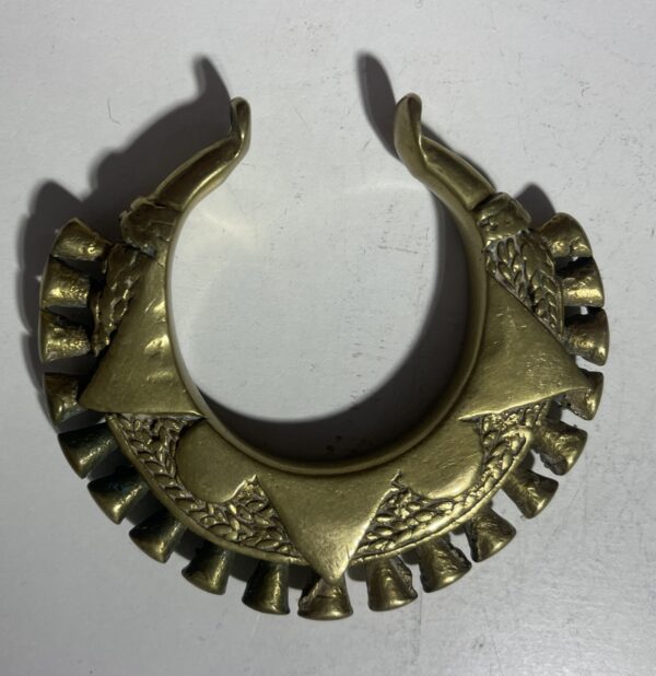 Ghana Akan Ashanti Gold Weight Brass XIXe Gold Dust Weight Prestige Africa