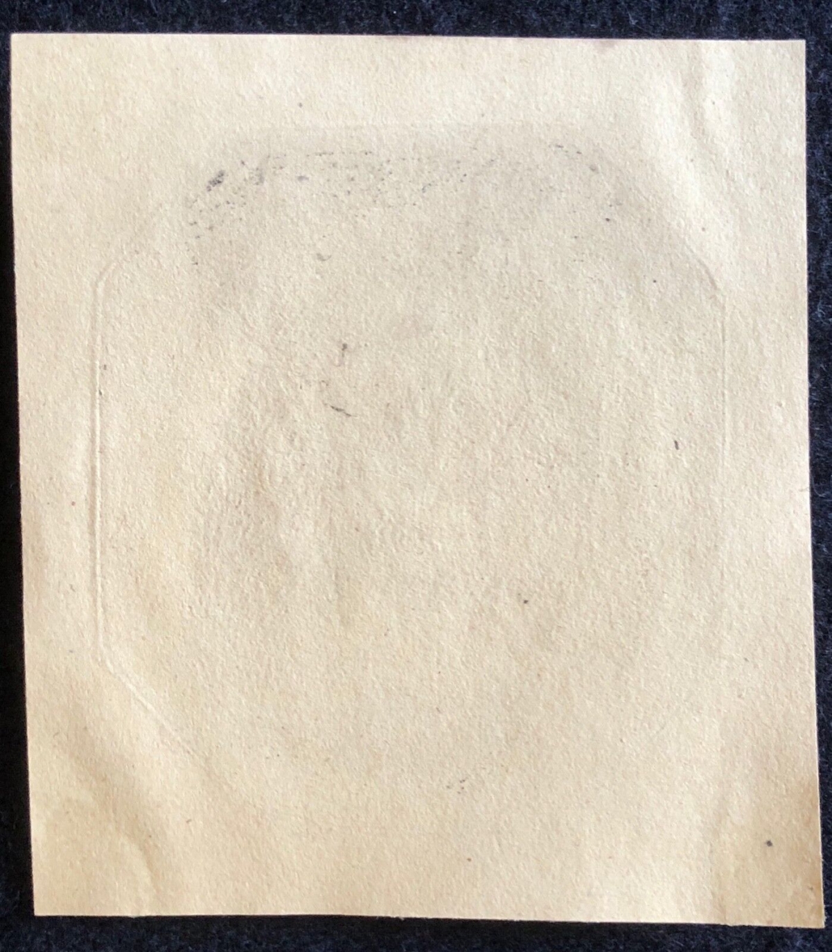Rare miniature etching attributed Heinrich Nether c.1785 open mouth man Polska – Image 3
