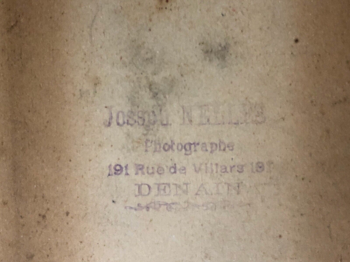 Denain ancienne photographie Buveurs Joseph Nelles c 1862 Old French photograph – Image 4