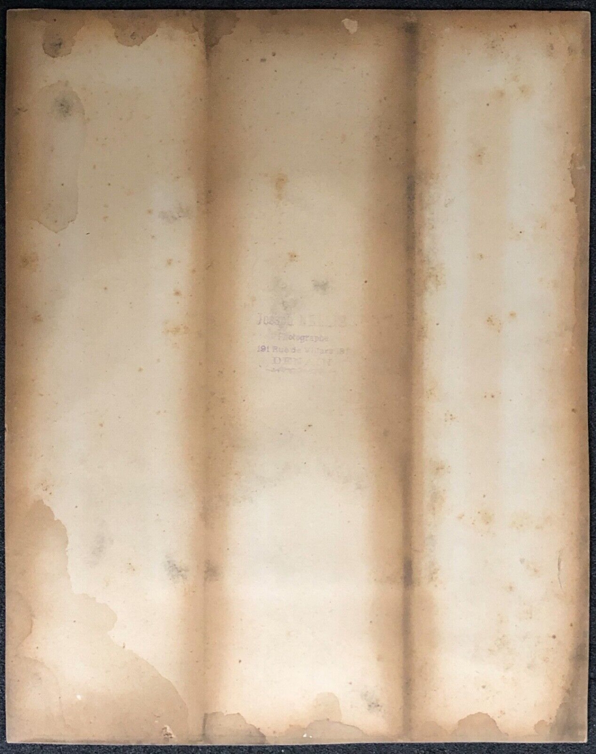 Denain ancienne photographie Buveurs Joseph Nelles c 1862 Old French photograph – Image 3