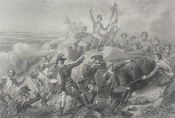 Napoléon Bonaparte Prise de Toulon 1793 Engraving de Colin 1850 Histoire Empire