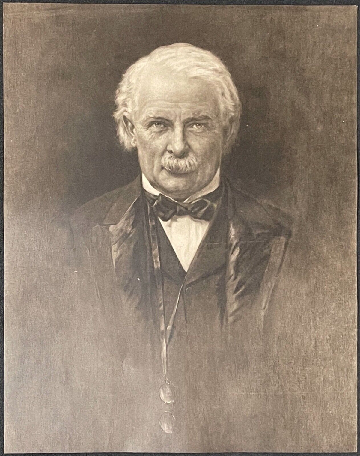 Antique Portrait Photograph c1860 Gentleman Early Photographic Print – Image 2