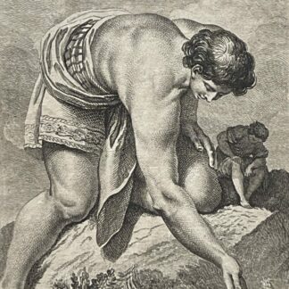 Charles Monnet after Voltaire Micromégas Giant from Sirius 1778 Engraving