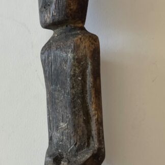 Old Tribal Anthropomorphic Wooden Figure Indonesian Eastern Islands Timor Flores