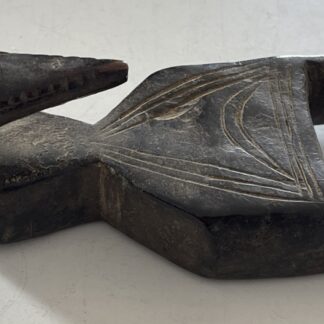 Antique Baoulé Zoomorphic Bird Loom Pulley Bracket, Ivory Coast African Tribal Art