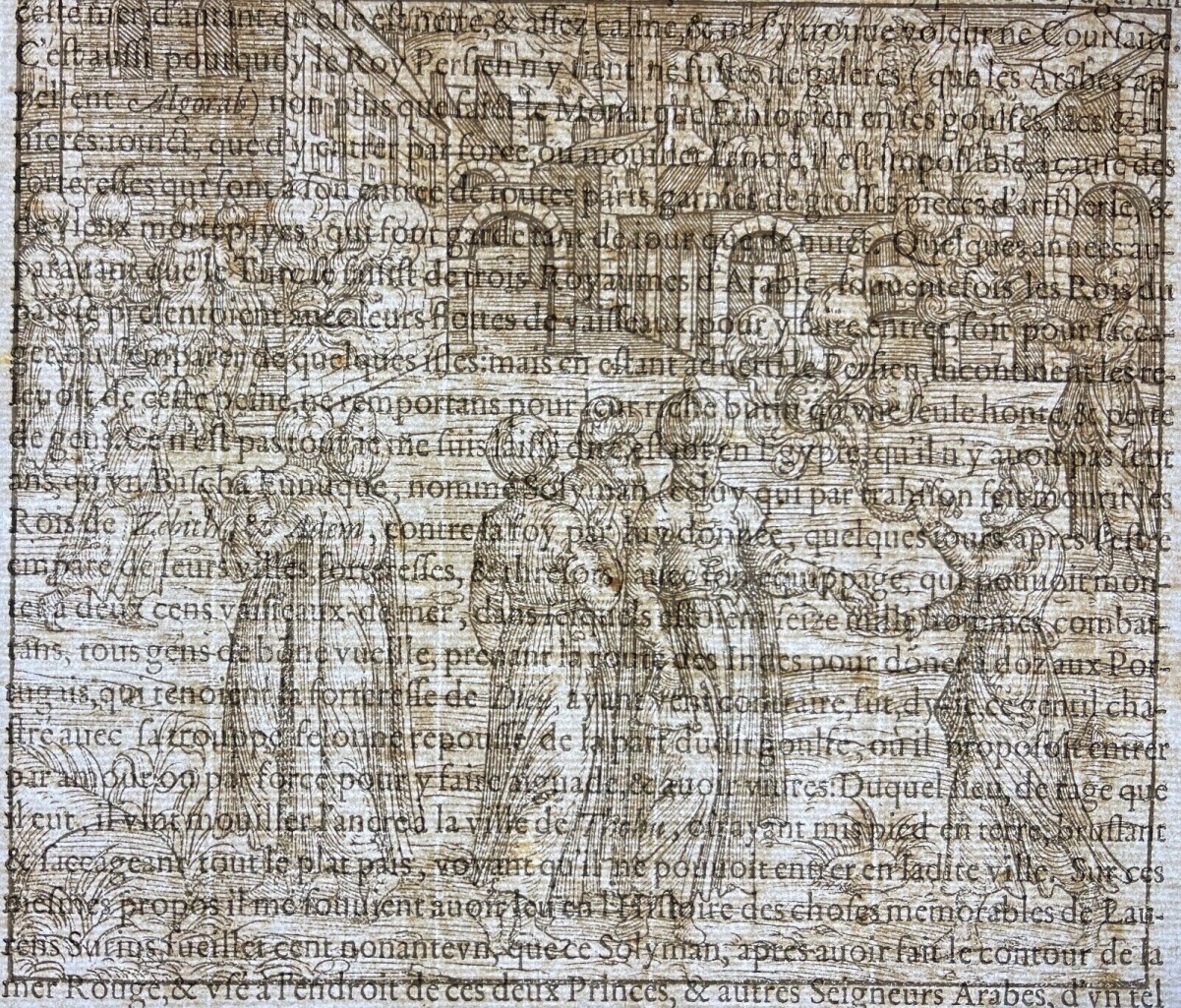 André Thevet Egypt Incense Ceremony c1575 Antique Woodcut Renaissance Print – Image 10