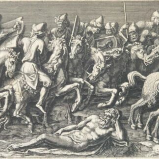 Giulio Romano Triumph Emperor Sigismond Antique Engraving Stella Boussonet 1675
