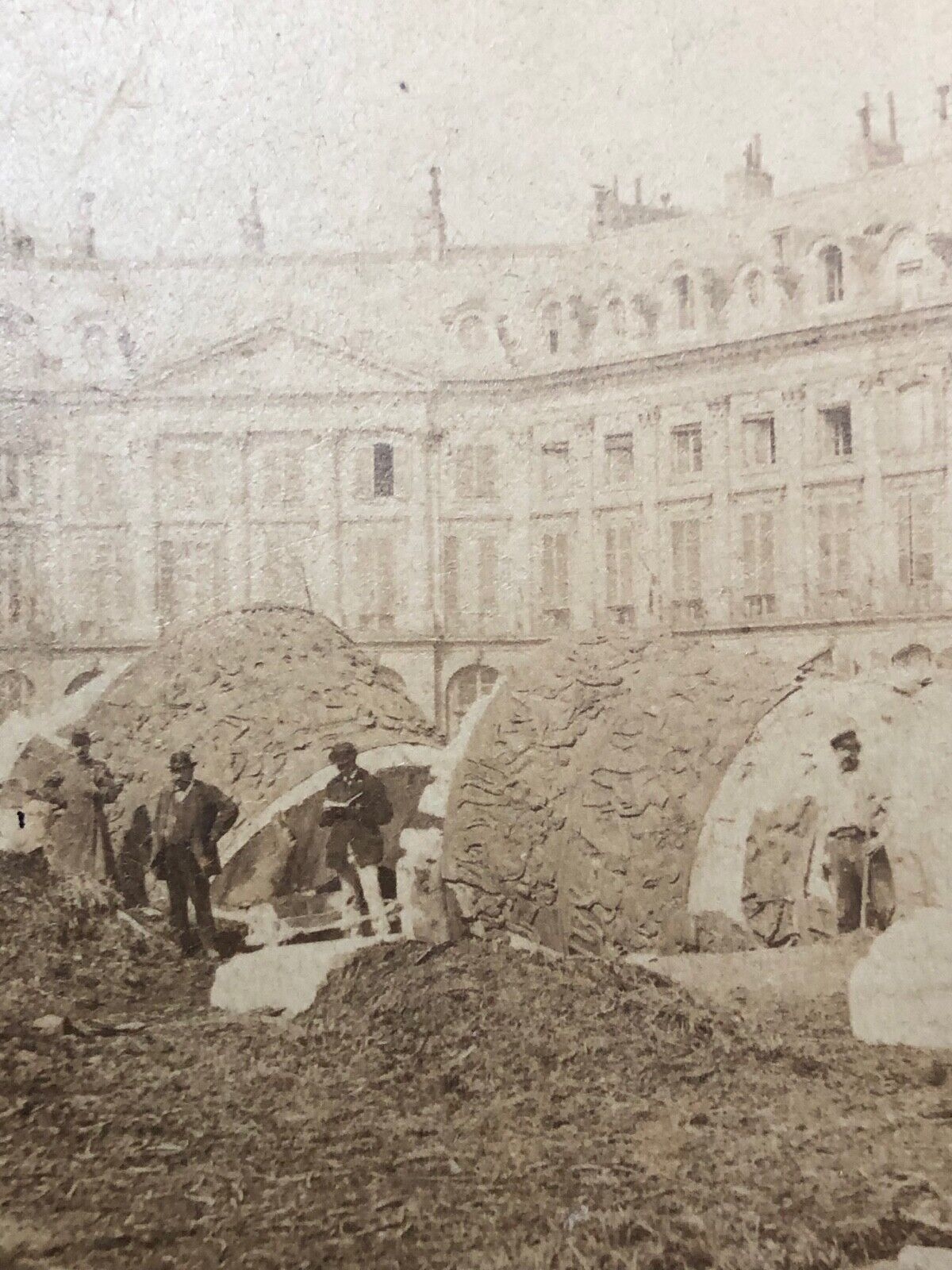 Paris Commune 1871 Vendôme Column Ruins Albumen Photograph CDV French Revolution – Image 4