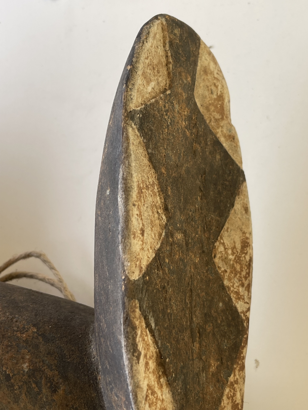Antique Baoulé Kpan Monkey Mask Ivory Coast African Tribal Art Wood Mask – Image 10