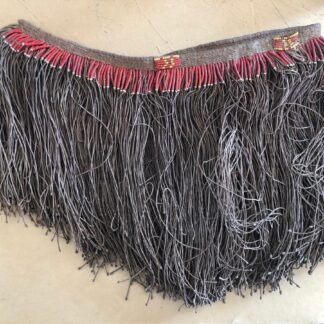 Antique Kirdi Beaded Fiber Skirt Cameroon African Tribal Ceremonial Garment Monn