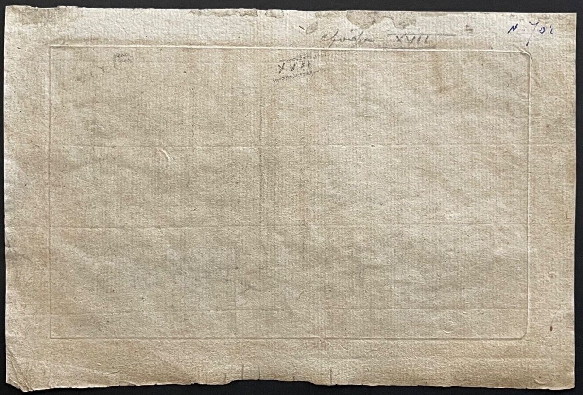 1653 Rome Italy Ancient Aqueduct Etching Van der Kabel after Kierings – Image 4