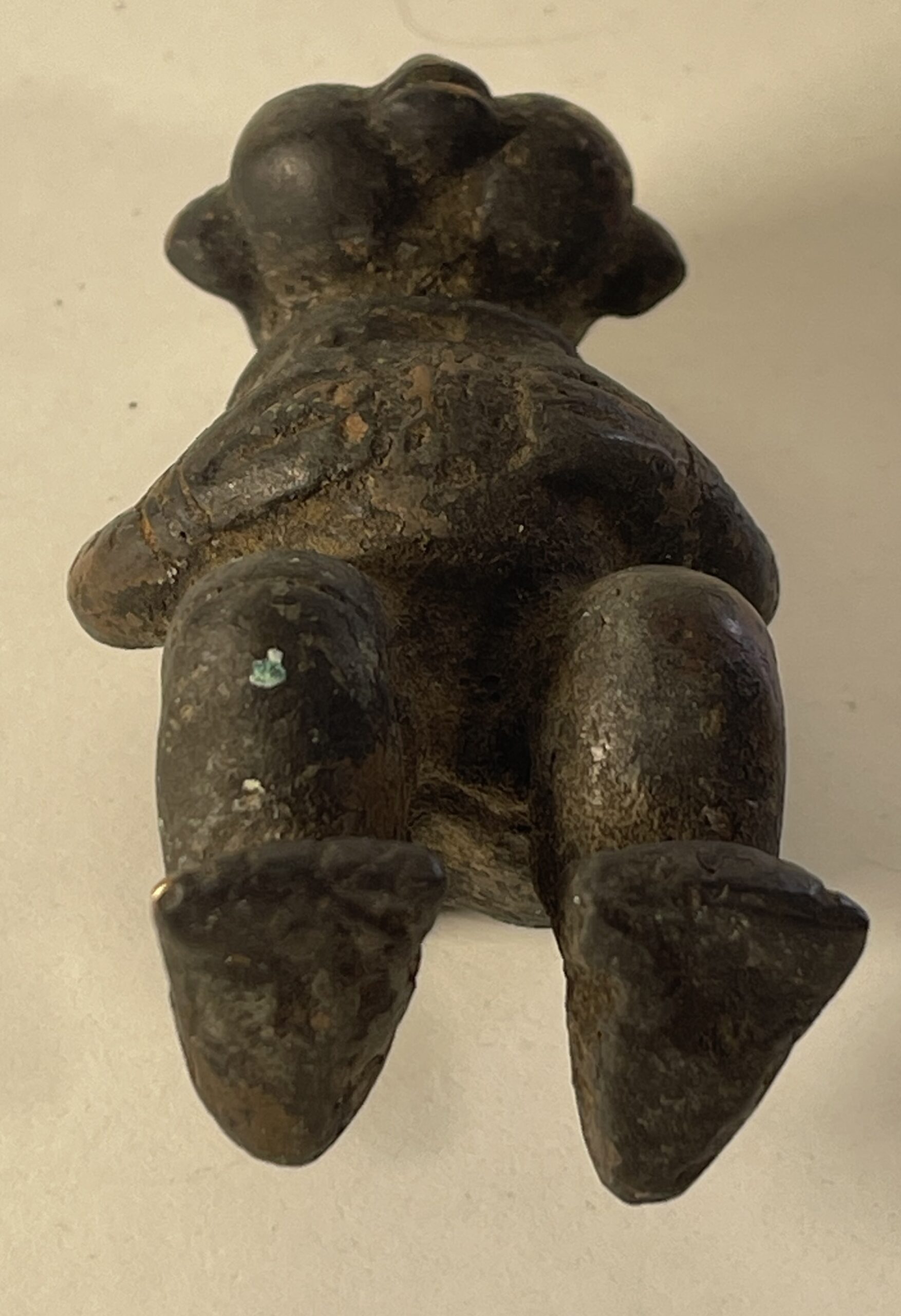 Tikar Cameroon Bronze Mother Child Figure African Tribal Art – Image 5