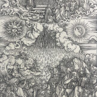 Albrecht Dürer Apocalypse Fifth and Sixth Seals 20th Century Facsimile Print