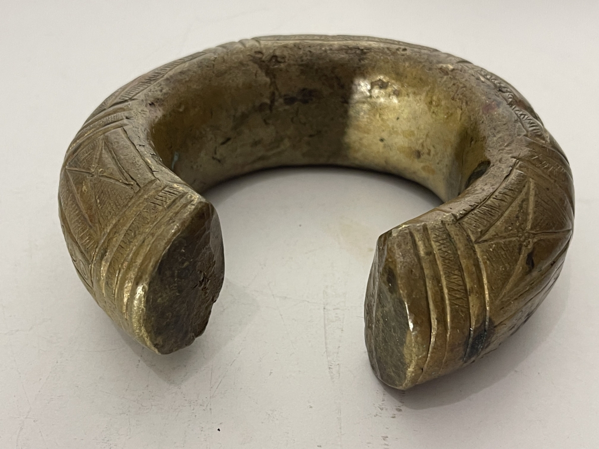 Cameroon Bamoun Bamileke Bronze Manilla Currency Bracelet 1880 Grassfields – Image 5