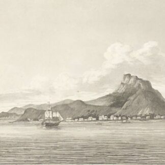 Raiatea Tahiti French Polynesia Antique Engraving 1836 Oceania France Polynésie