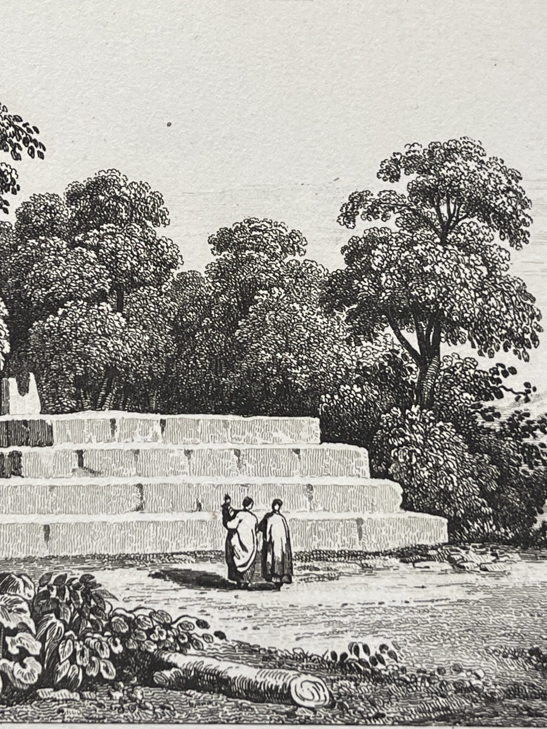 Tonga Engraving 1836 Tuʻi Tonga Royal Tomb Fai-Toka Sacred Monument Pacific – Image 5