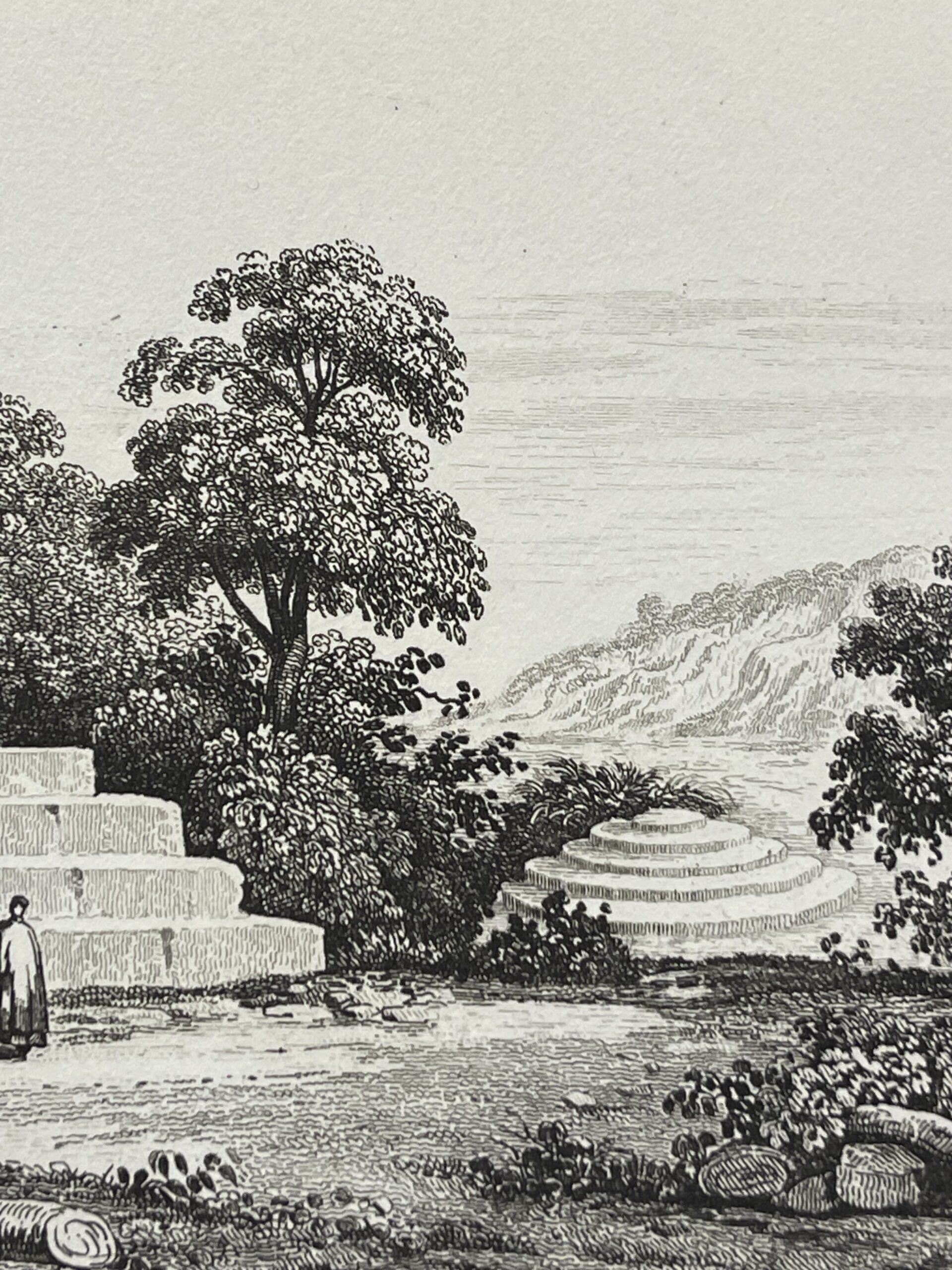 Tonga Engraving 1836 Tuʻi Tonga Royal Tomb Fai-Toka Sacred Monument Pacific – Image 6