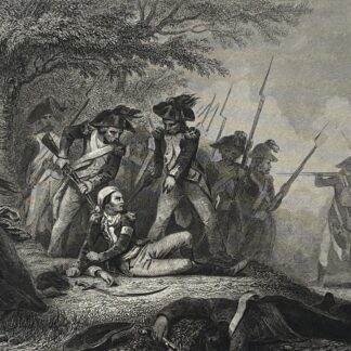 Capture of Charette Vendée War French Revolution Royalist Chouan Engraving 1836