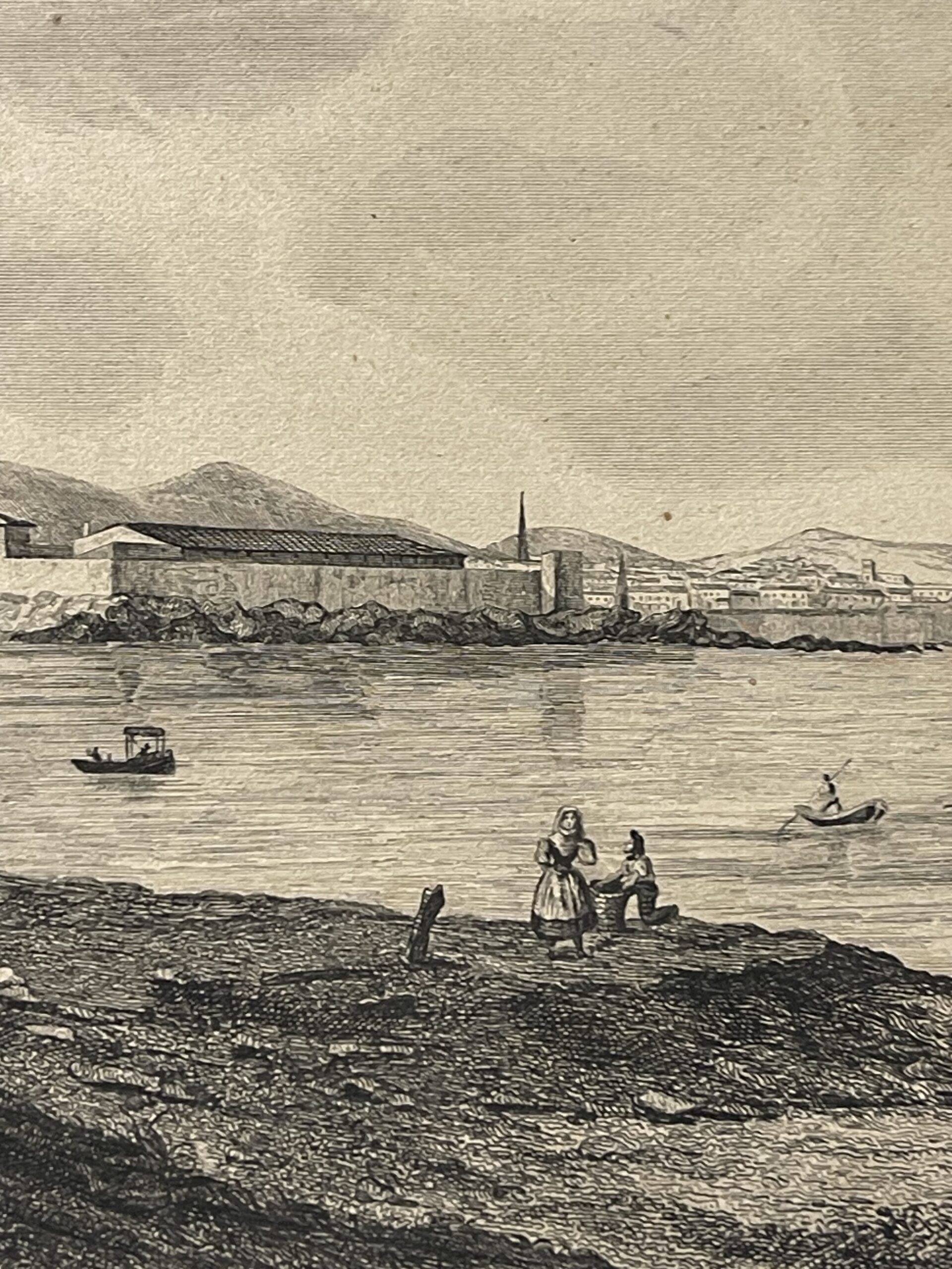 Marseille France Lazaret Harbor Quarantine c.1840 vieilles infirmeries Catalans – Image 5