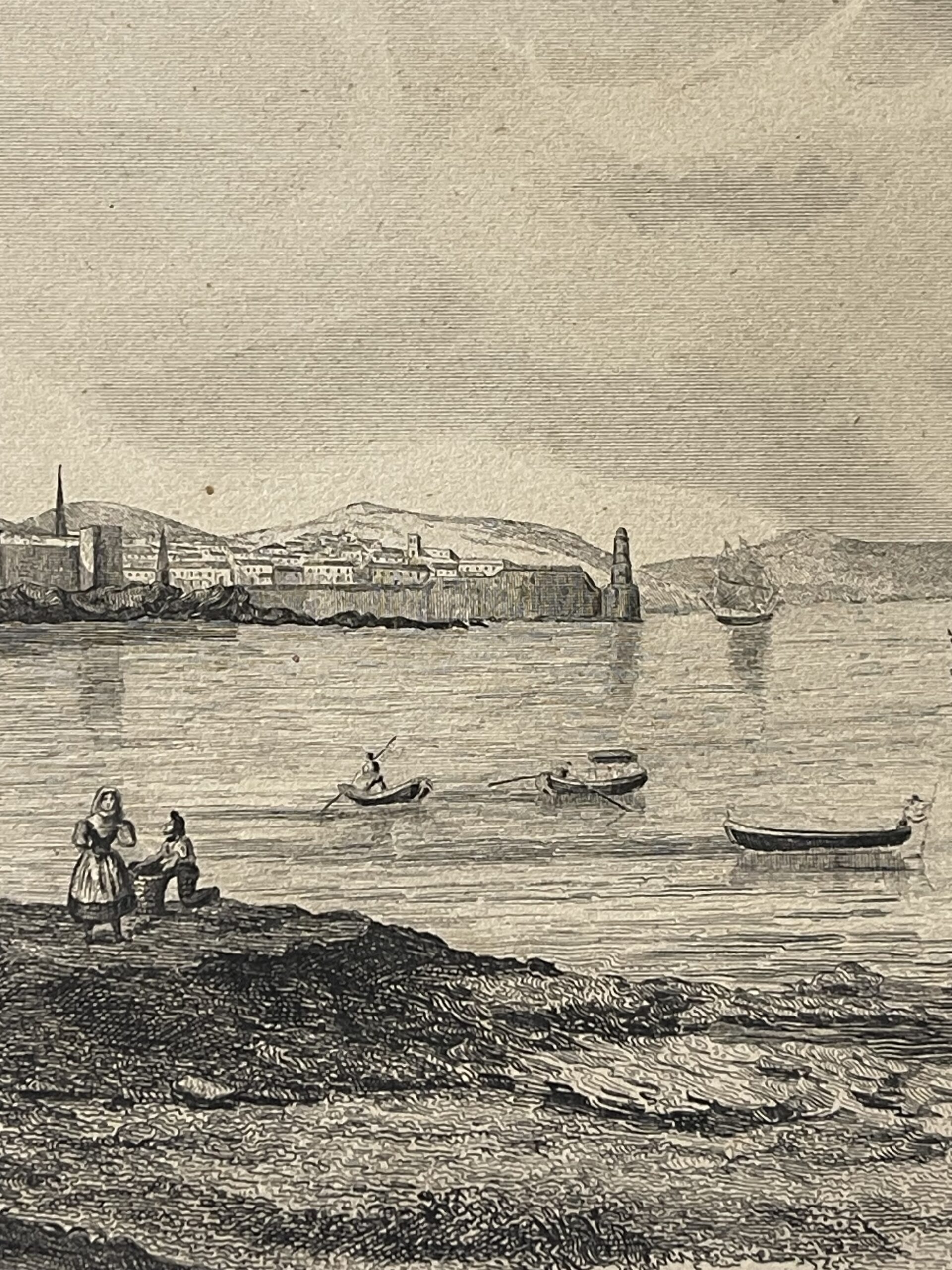 Marseille France Lazaret Harbor Quarantine c.1840 vieilles infirmeries Catalans – Image 4
