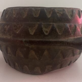 Ivory Coast Tchaman Ebrié Bronze Bracelet 3 Bells African Tribal Art Afrique
