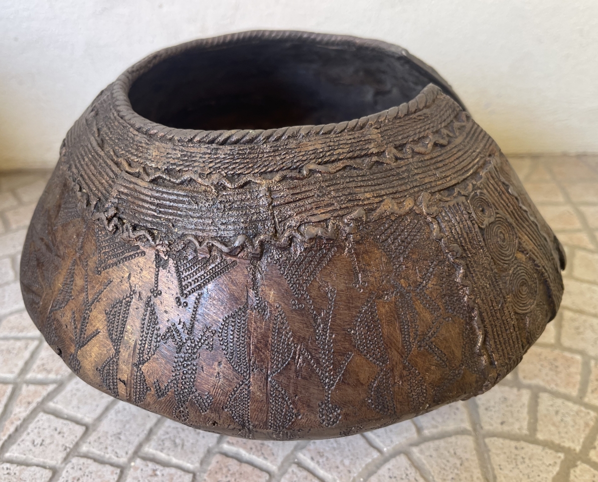 Baule Nga Ngbli Bronze Anklet Ivory Coast African Art 3.34 kg – Image 8