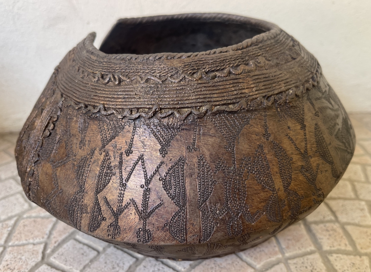 Baule Nga Ngbli Bronze Anklet Ivory Coast African Art 3.34 kg – Image 6
