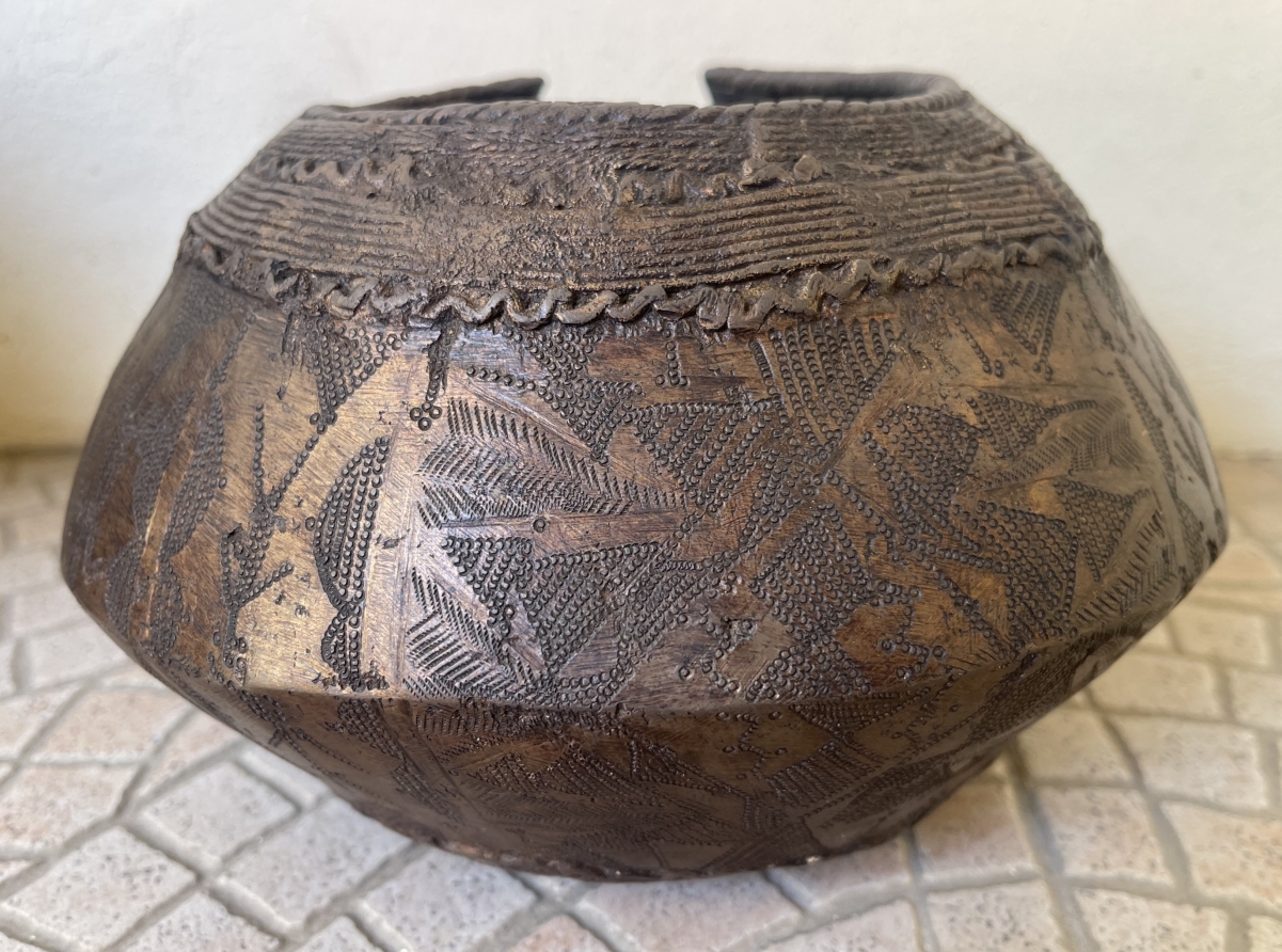 Baule Nga Ngbli Bronze Anklet Ivory Coast African Art 3.34 kg – Image 5