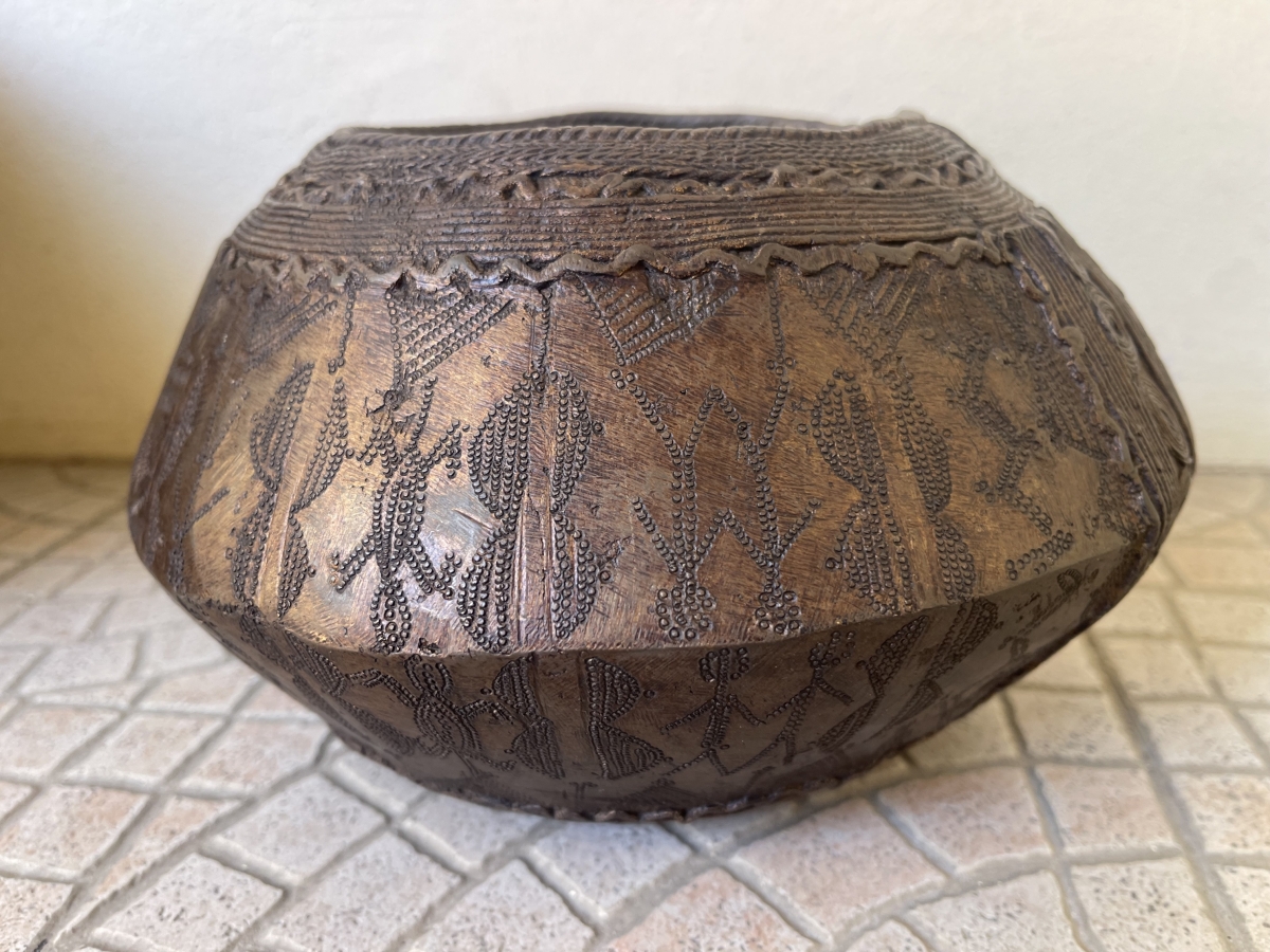 Baule Nga Ngbli Bronze Anklet Ivory Coast African Art 3.34 kg – Image 3